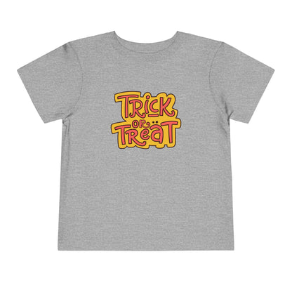 Toddler Halloween Tee, Trick or Treat Shirt, Kids Halloween Outfit, Toddler Short Sleeve Top, Fall Festivity Shirt, Costume Alternative