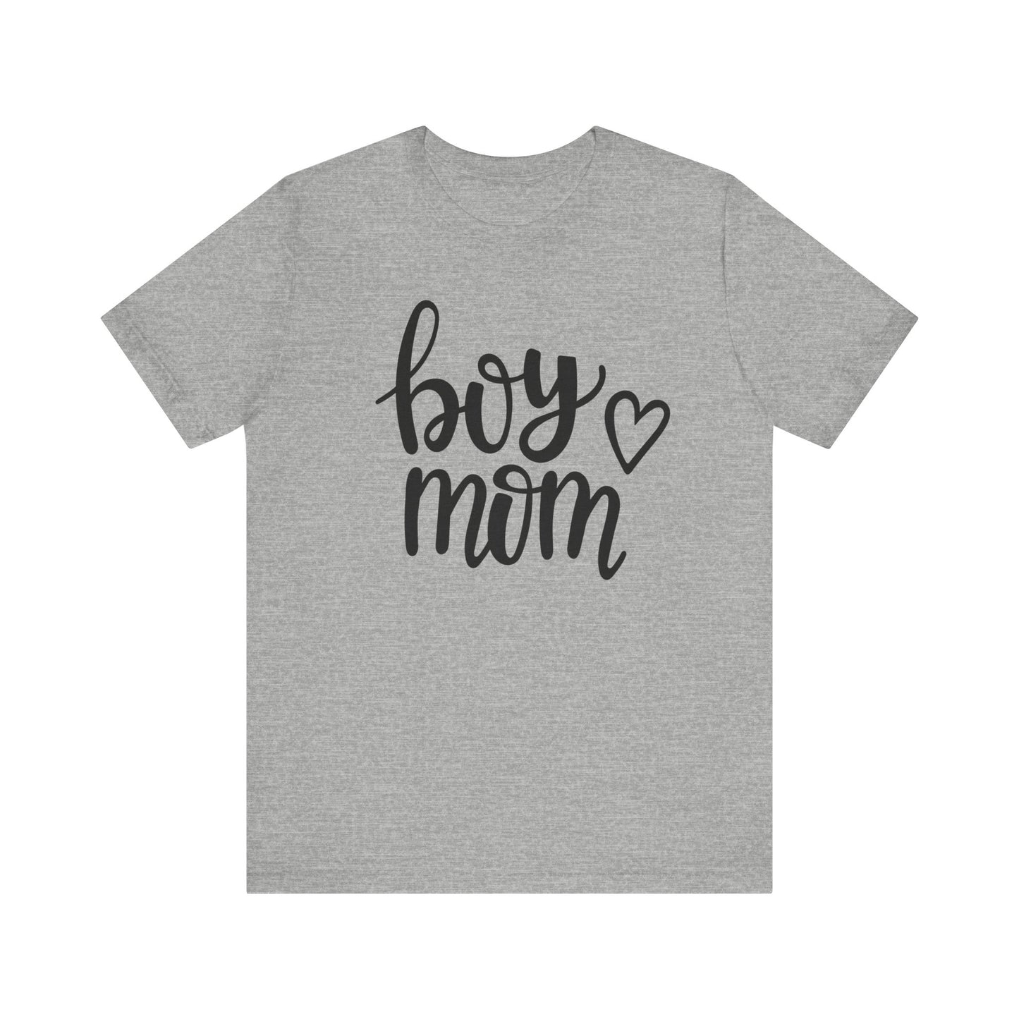 Boy Mom Graphic Tee -Jersey Short Sleeve T-Shirt