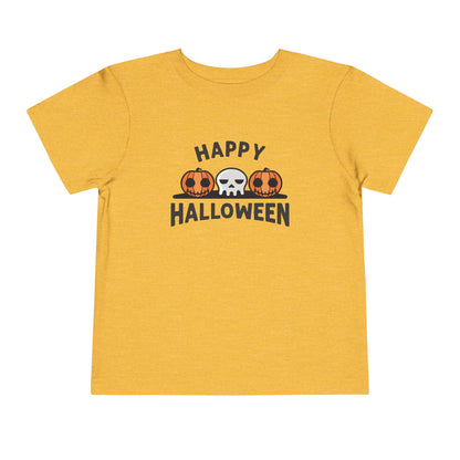 Toddler Halloween Tee, Cute Kids Shirt, Toddler Short Sleeve T-Shirt, Halloween Costume Tee, Spooky Fun Kids Apparel, Holiday Gift for Kids