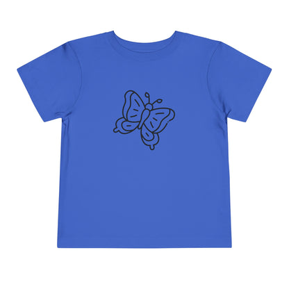 Butterfly Toddler Tee - Cute Kids Short Sleeve Shirt for Playtime and Gifts