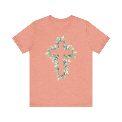 Cross with Leaves T-Shirt