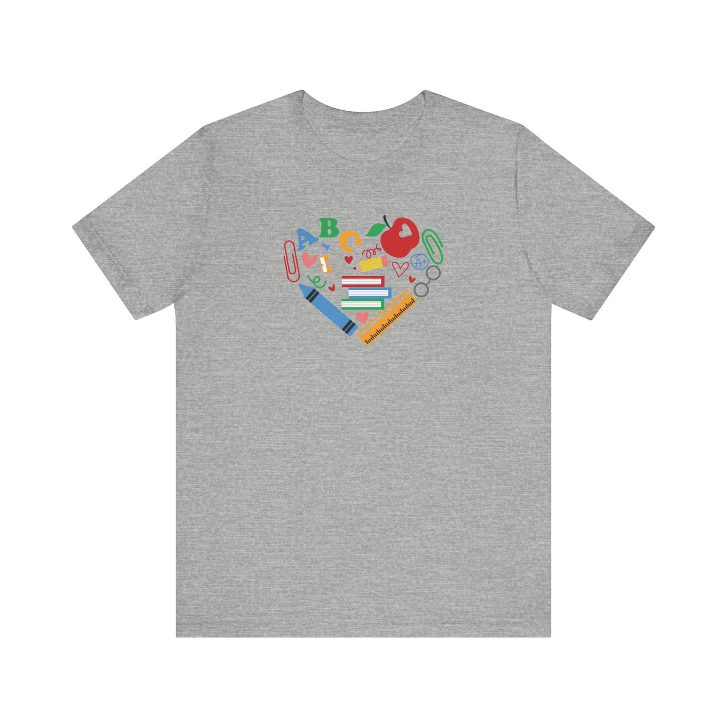 Creative Love Jersey Tee - Perfect for Teachers and Art Lovers