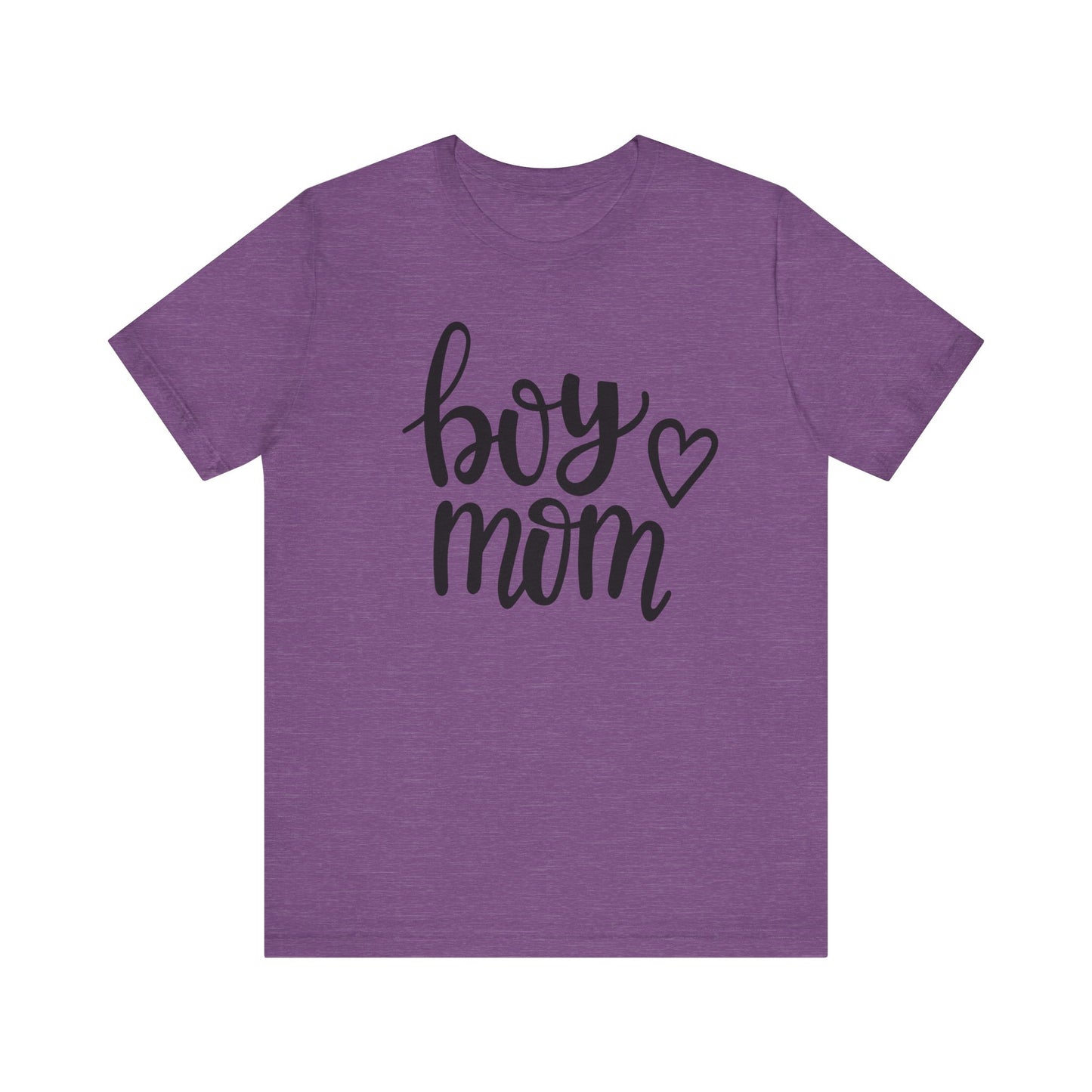 Boy Mom Graphic Tee -Jersey Short Sleeve T-Shirt