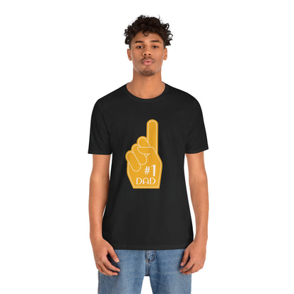 #1 Dad Jersey Tee - Perfect Father's Day Gift