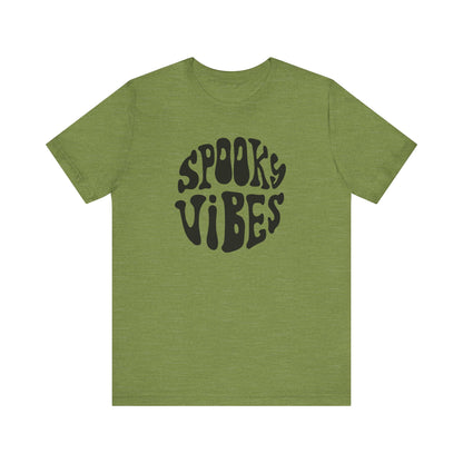 Spooky Vibes Tee - Perfect for Halloween, Casual Wear, Gift, Festival, or Everyday Style