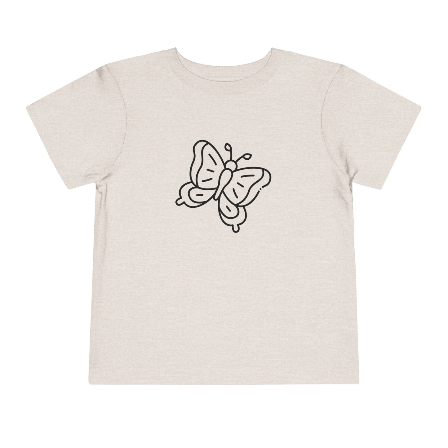 Butterfly Toddler Tee - Cute Kids Short Sleeve Shirt for Playtime and Gifts