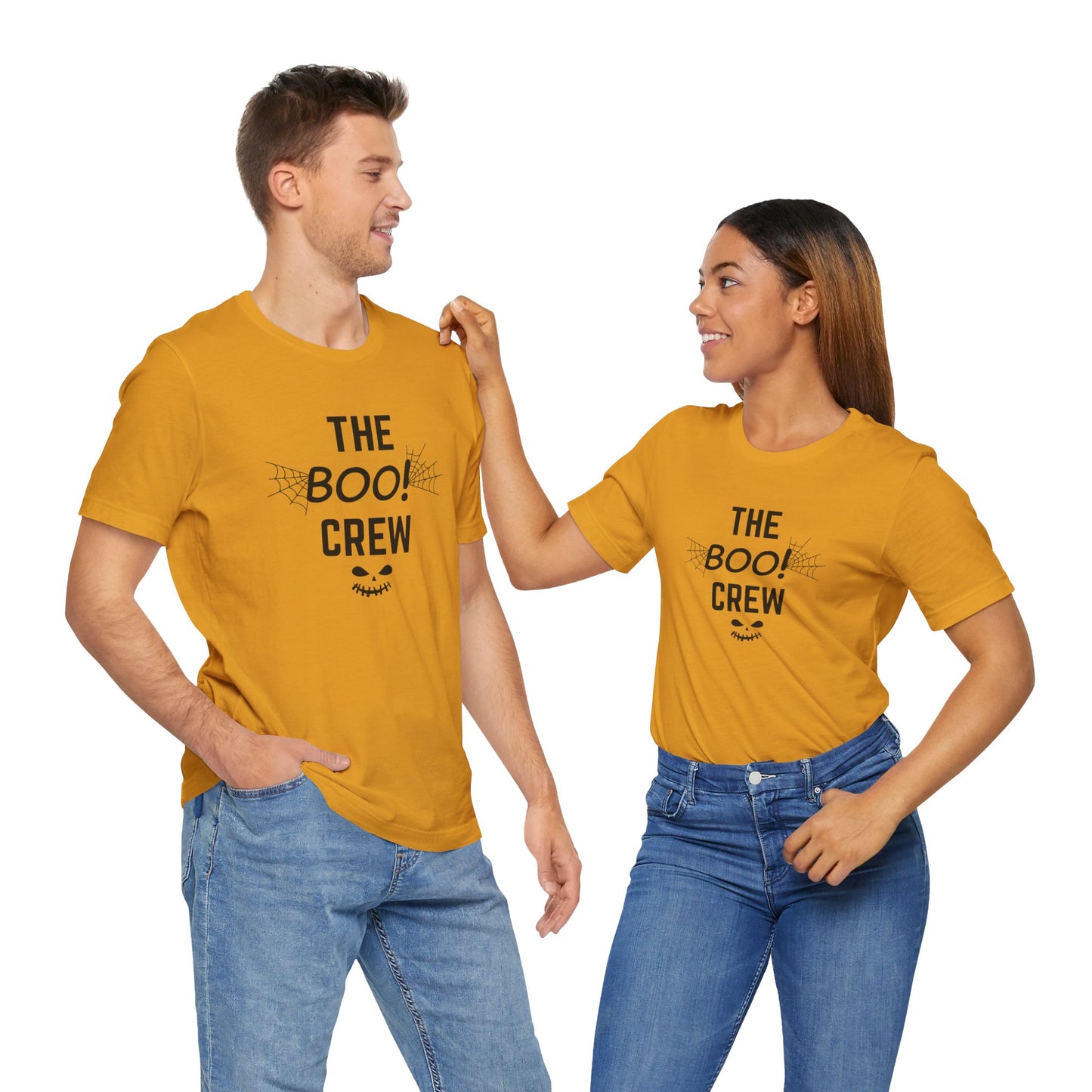 Halloween Tee - The Boo Crew, Perfect for Halloween Parties, Family Gatherings, Costume Events, Spooky Season, Fall Celebrations