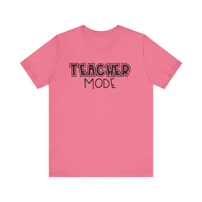 Teacher Mode Unisex Jersey Tee - Perfect Gift for Educators