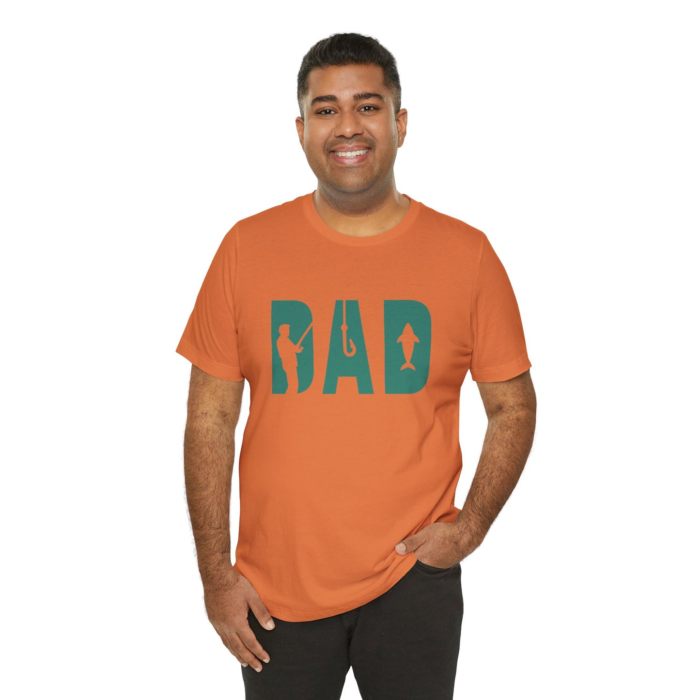 Fishing Dad Jersey Tee - Perfect Gift for Father's Day and Outdoor Lovers