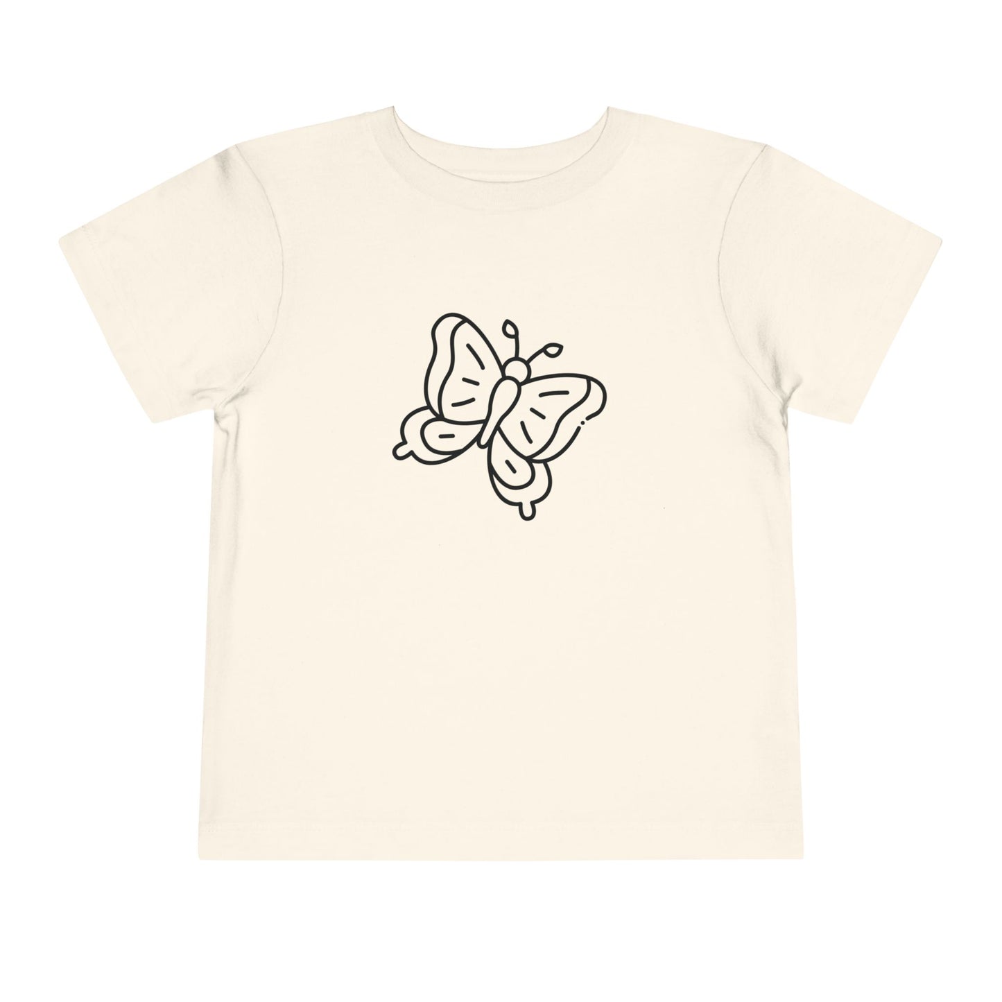 Butterfly Toddler Tee - Cute Kids Short Sleeve Shirt for Playtime and Gifts