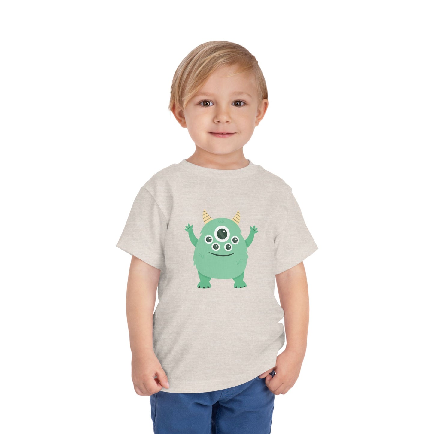 Cute Monster Toddler Tee – Fun Short Sleeve Shirt for Kids