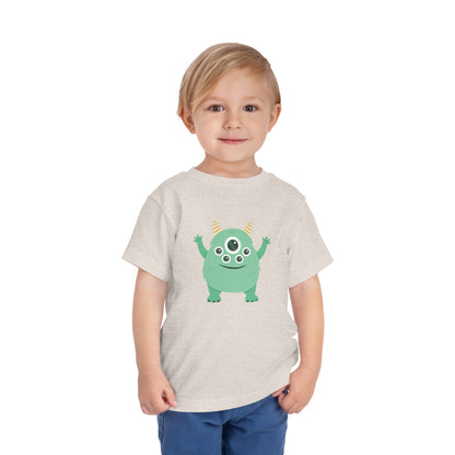 Cute Monster Toddler Tee – Fun Short Sleeve Shirt for Kids