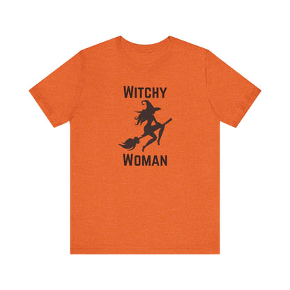 Witchy Woman Tee, Magical Shirt, Halloween Apparel, Gift for Witches, Cute Witch T-Shirt, Witchcraft Fashion