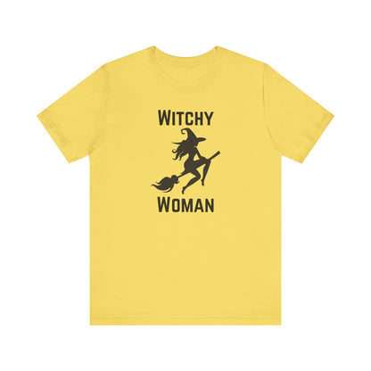 Witchy Woman Tee, Magical Shirt, Halloween Apparel, Gift for Witches, Cute Witch T-Shirt, Witchcraft Fashion