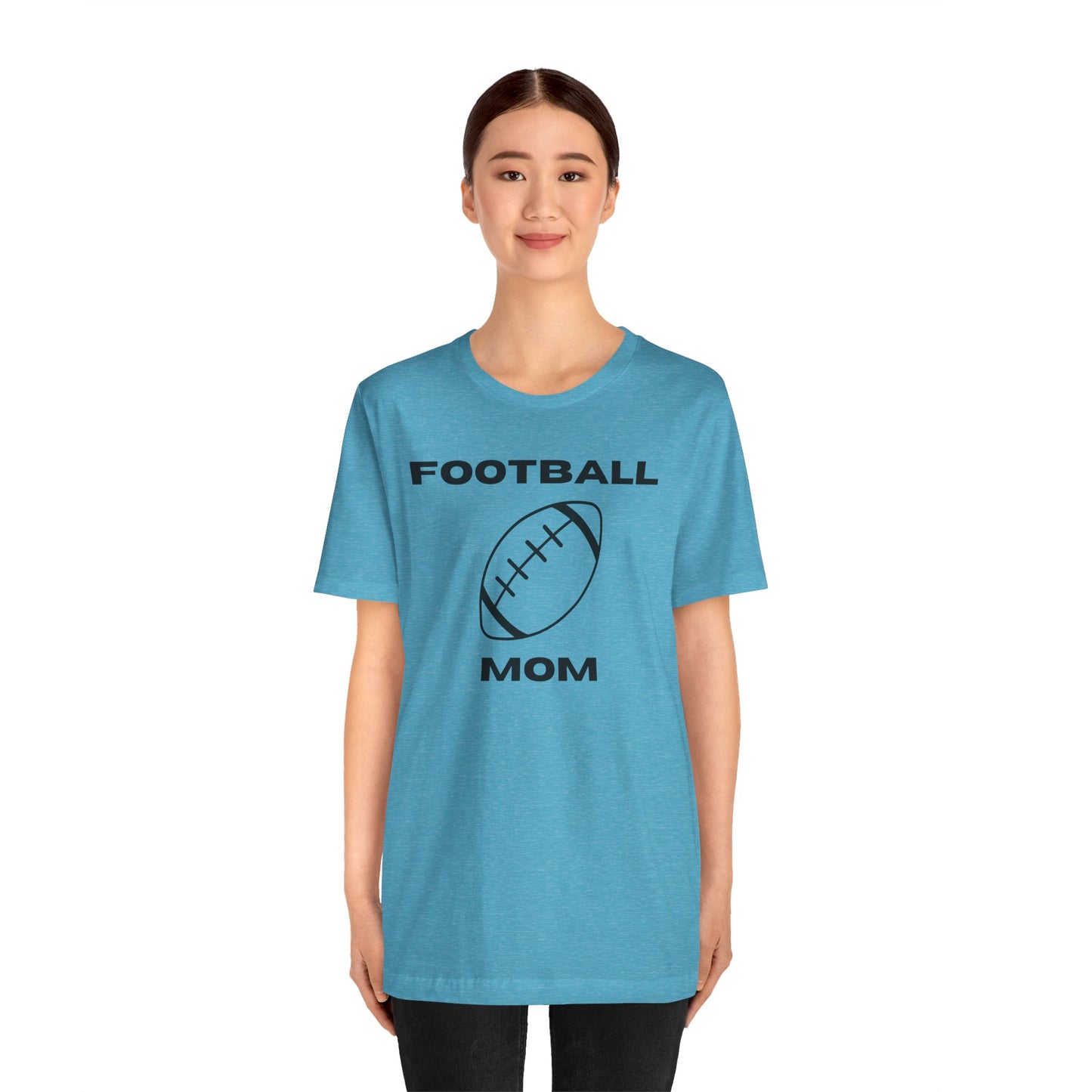 Football Mom Jersey Short Sleeve Tee