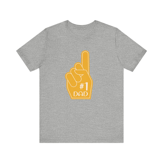 #1 Dad Jersey Tee - Perfect Father's Day Gift