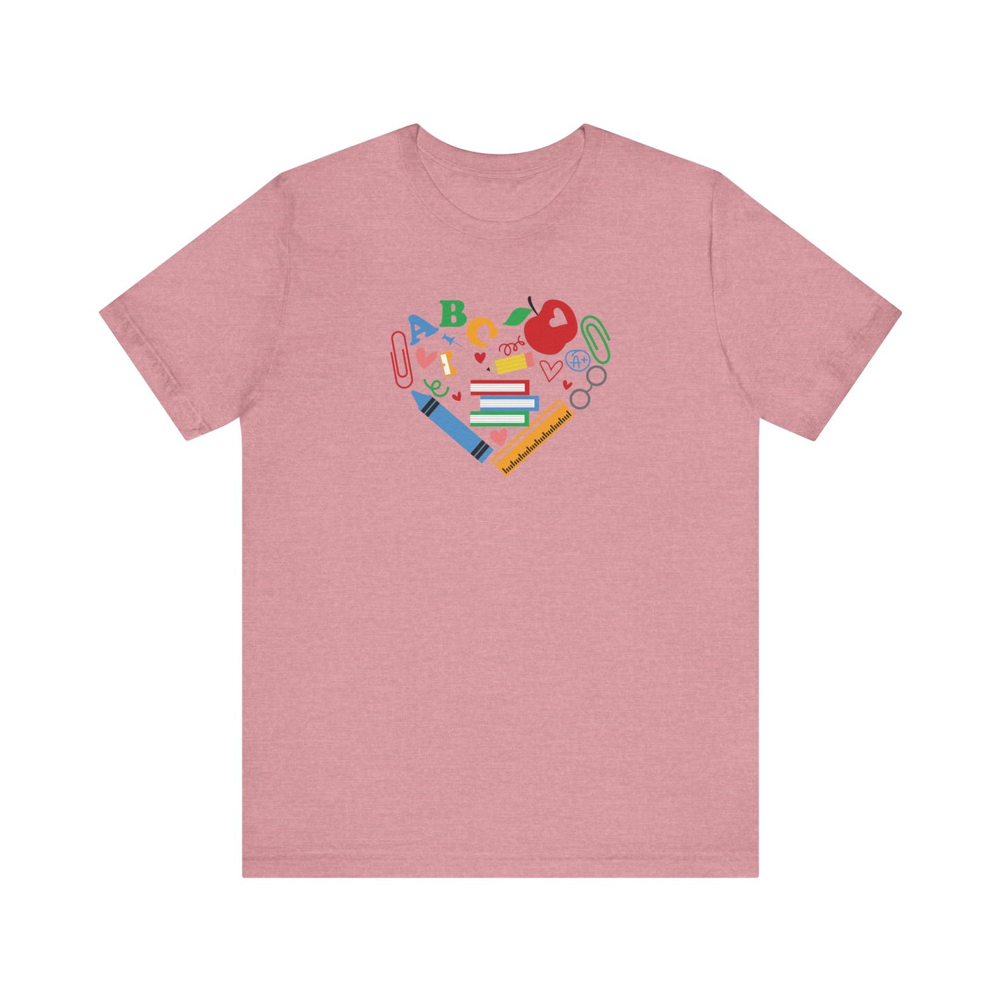 Creative Love Jersey Tee - Perfect for Teachers and Art Lovers