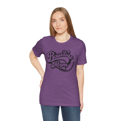 Baseball Mom Jersey Tee - Supportive & Stylish Shirt for Sports Moms