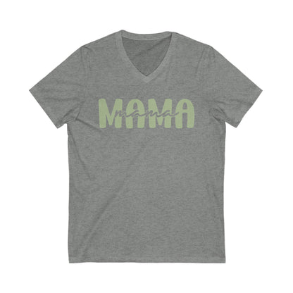 Mama V-Neck Tee - Perfect Gift for Moms