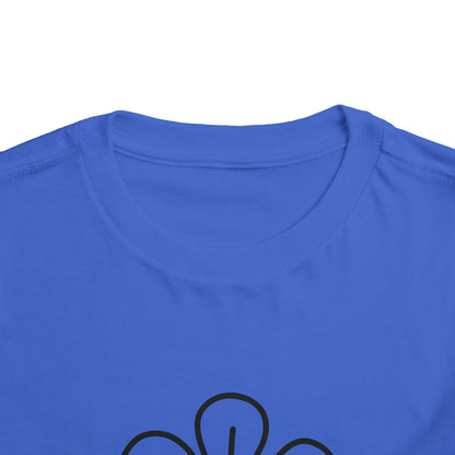 Happy Flower Toddler Short Sleeve Tee - Cute & Comfortable Kids T-Shirt