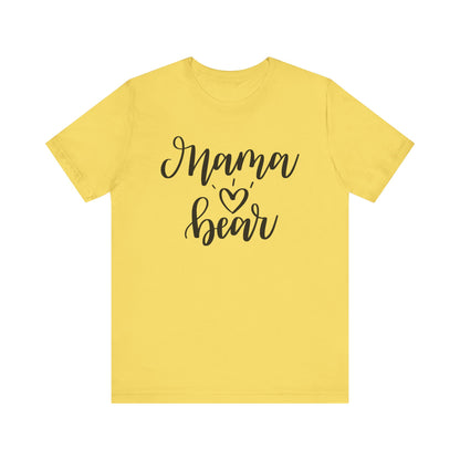 Mama Bear Graphic Tee - Perfect Gift for Mothers