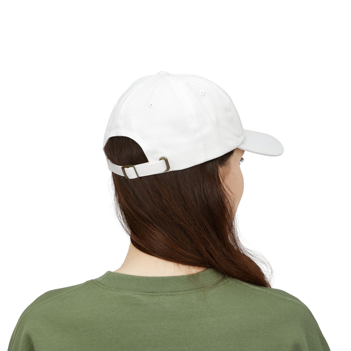 Simply Blessed Classic Dad Cap - Casual White Hat for Everyday Wear
