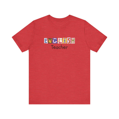 Fun English Teacher T-Shirt - Perfect Gift for Educators