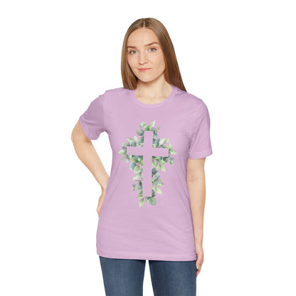 Cross with Leaves T-Shirt