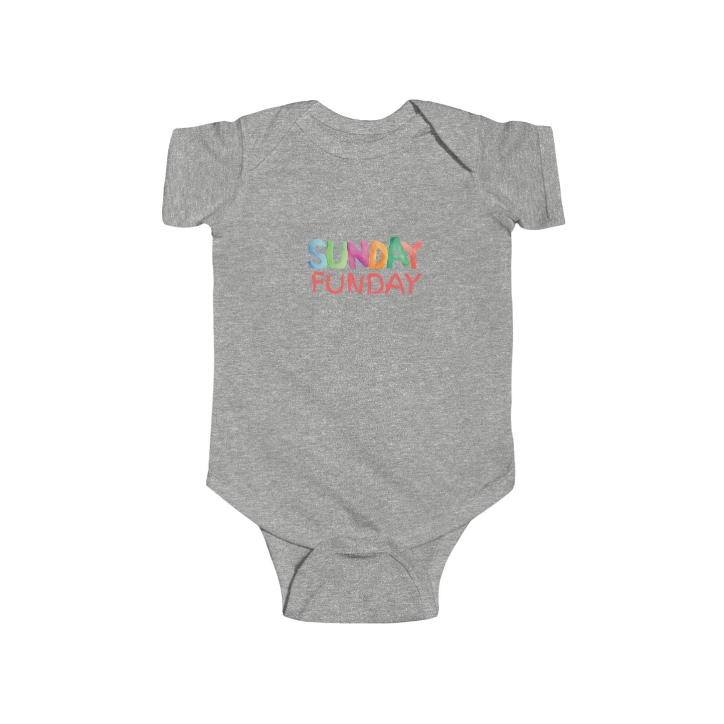 Sunday Funday Infant Bodysuit – Cute Baby Onesie for Playtime and Celebrations