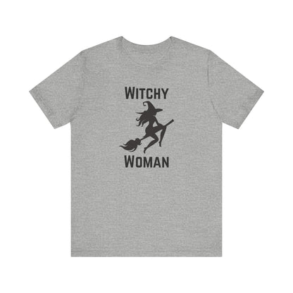 Witchy Woman Tee, Magical Shirt, Halloween Apparel, Gift for Witches, Cute Witch T-Shirt, Witchcraft Fashion