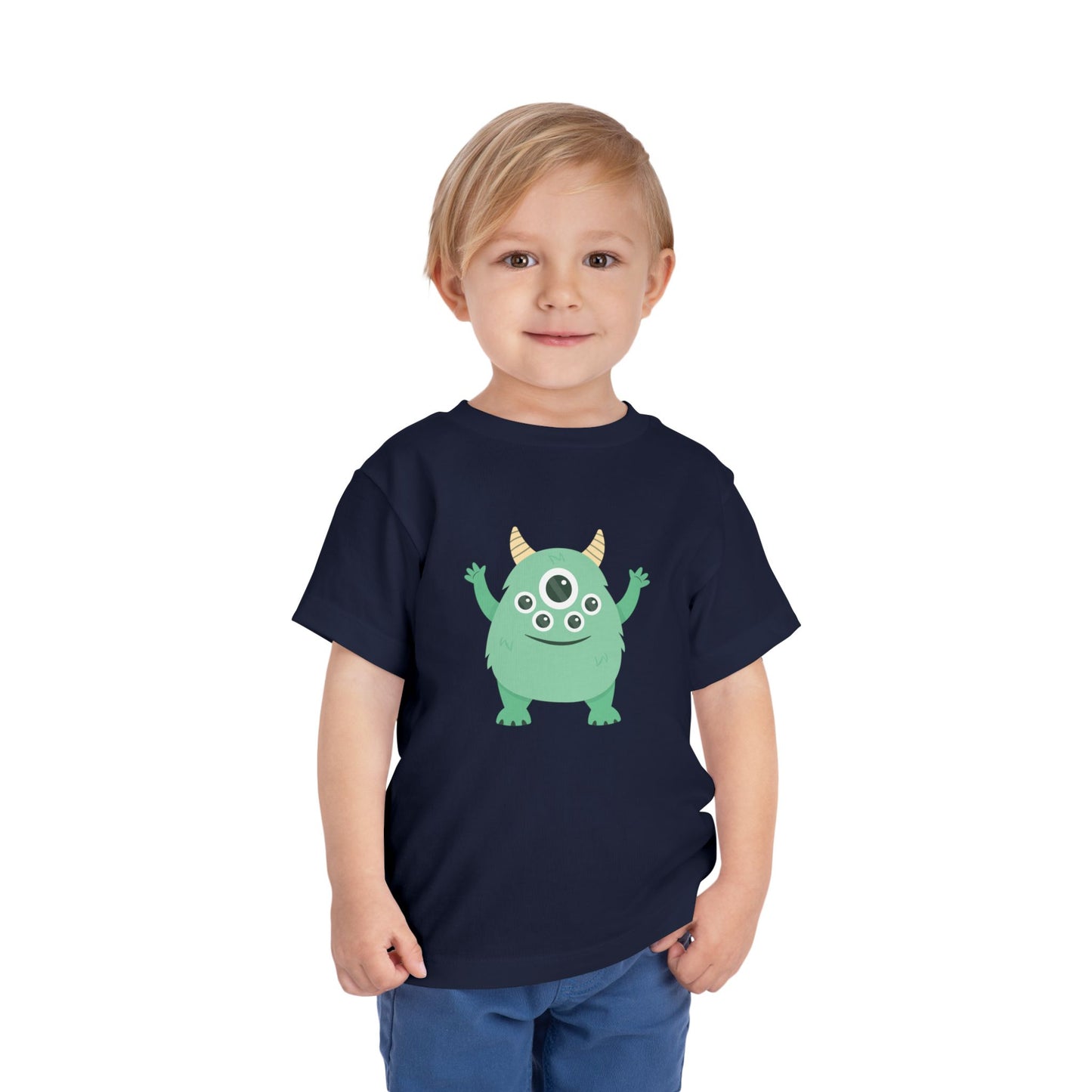 Cute Monster Toddler Tee – Fun Short Sleeve Shirt for Kids