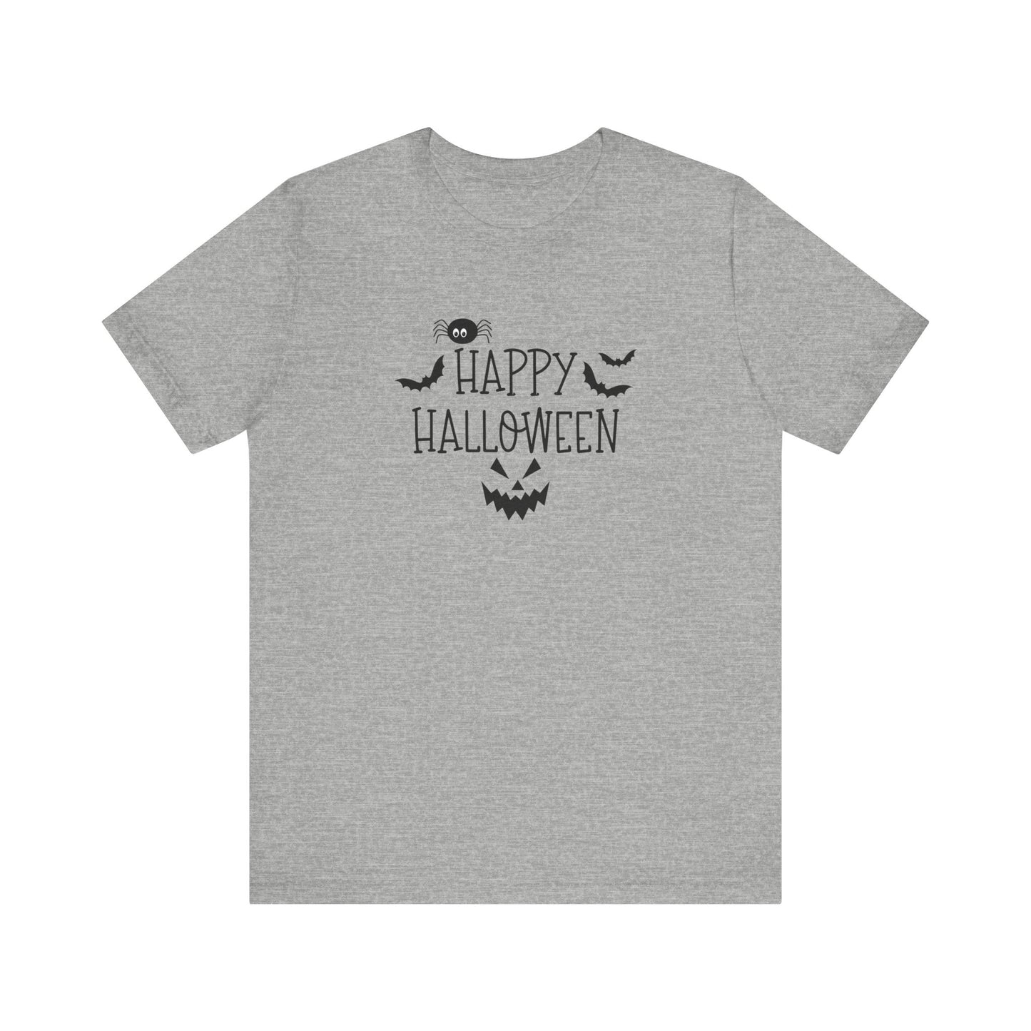 Happy Halloween Tee, Spooky T-Shirt for Fall, Halloween Party Attire, Trick or Treat Shirt, Casual Halloween Outfit