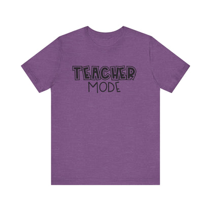 Teacher Mode Unisex Jersey Tee - Perfect Gift for Educators