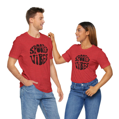 Spooky Vibes Tee - Perfect for Halloween, Casual Wear, Gift, Festival, or Everyday Style