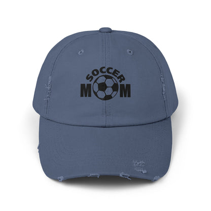 Soccer Mom Distressed Cap - Perfect Gift for Sports Moms