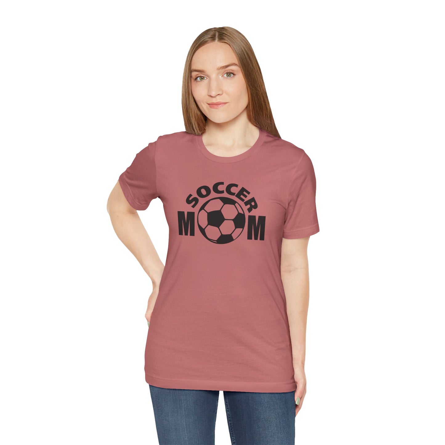 Soccer Mom Jersey Tee – Perfect Gift for Sports Enthusiasts
