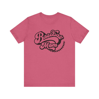 Baseball Mom Jersey Tee - Supportive & Stylish Shirt for Sports Moms