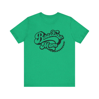 Baseball Mom Jersey Tee - Supportive & Stylish Shirt for Sports Moms
