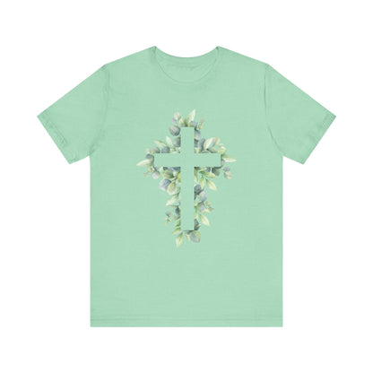 Cross with Leaves T-Shirt