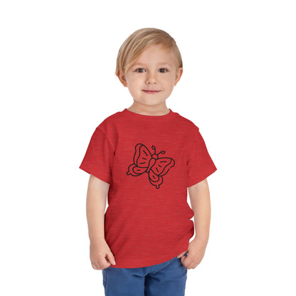 Butterfly Toddler Tee - Cute Kids Short Sleeve Shirt for Playtime and Gifts
