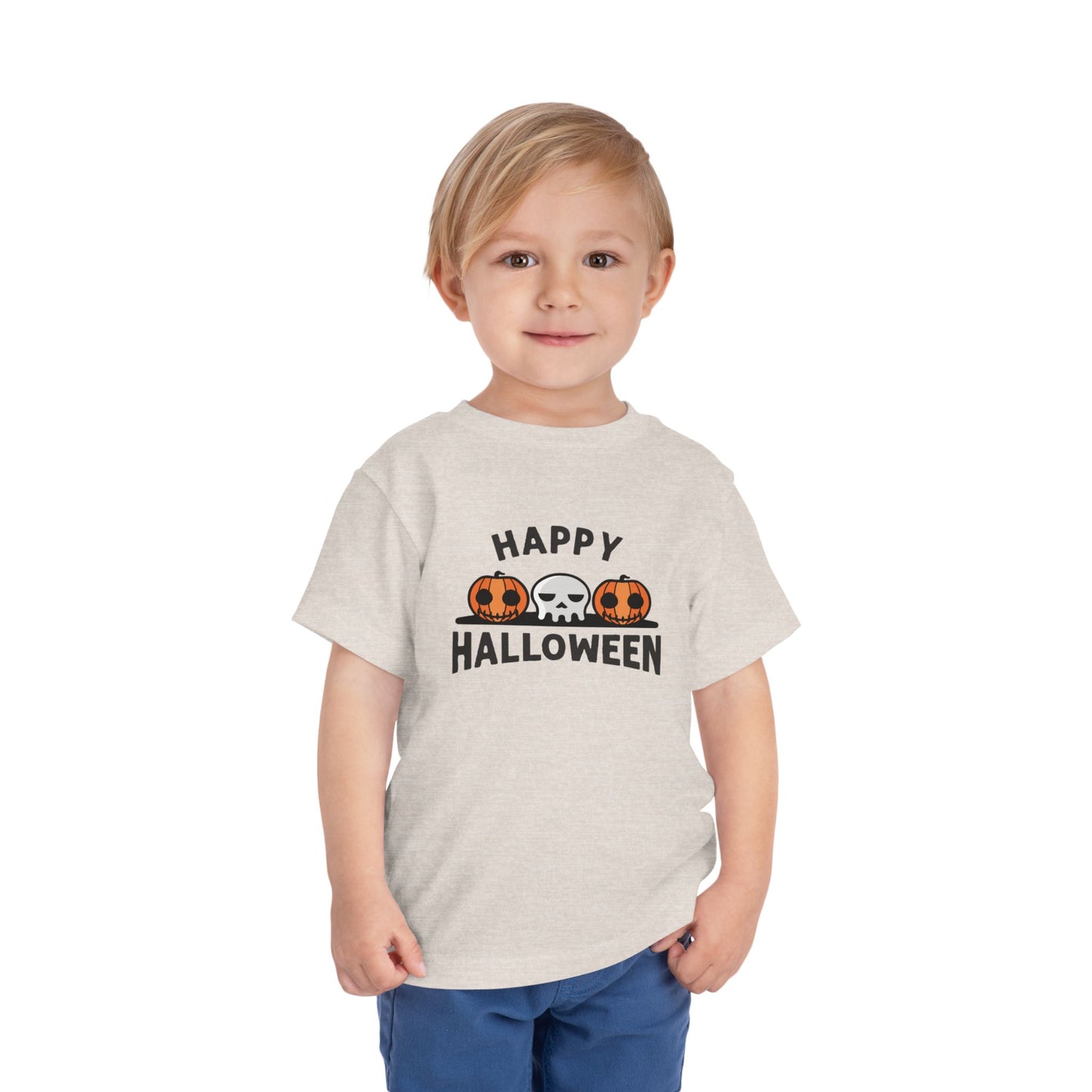 Toddler Halloween Tee, Cute Kids Shirt, Toddler Short Sleeve T-Shirt, Halloween Costume Tee, Spooky Fun Kids Apparel, Holiday Gift for Kids