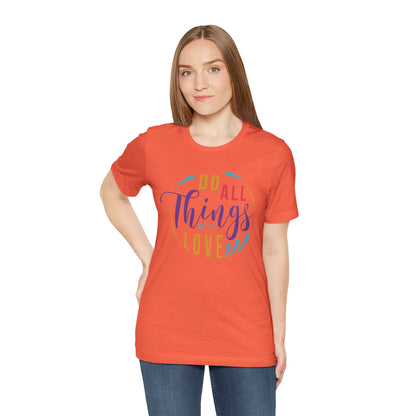 Inspirational Love Quote Tee - Jersey Short Sleeve T-Shirt