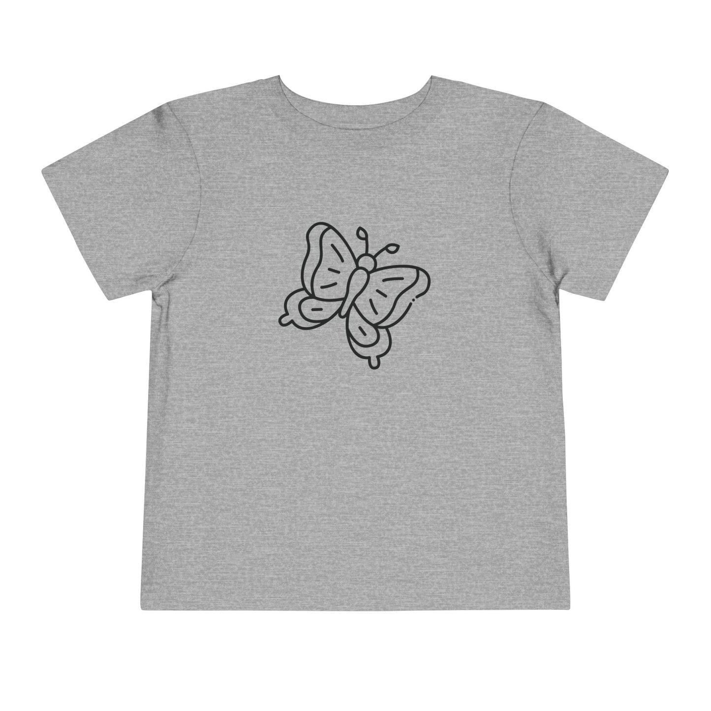 Butterfly Toddler Tee - Cute Kids Short Sleeve Shirt for Playtime and Gifts