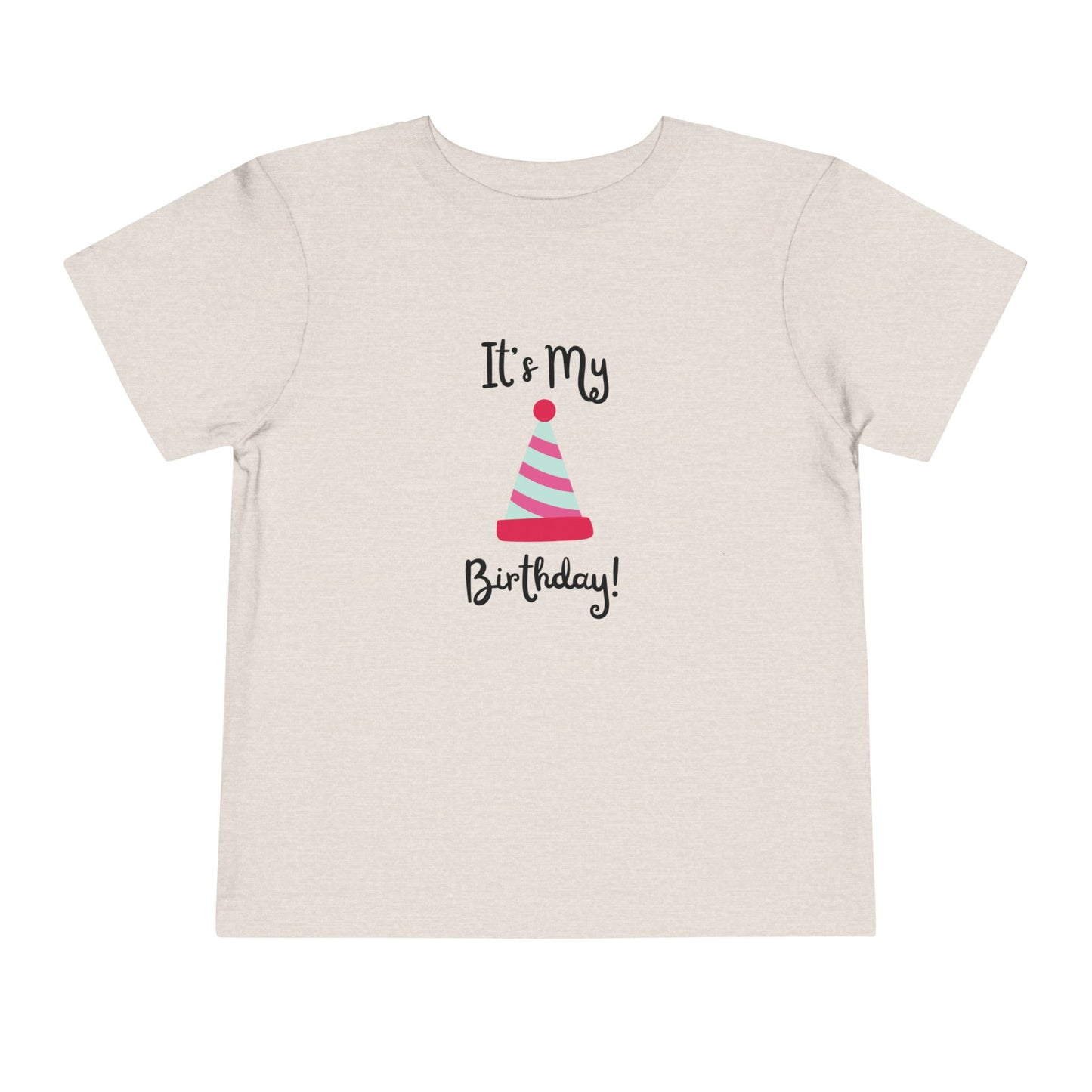 Birthday Party Toddler Tee - "It's My Birthday!"