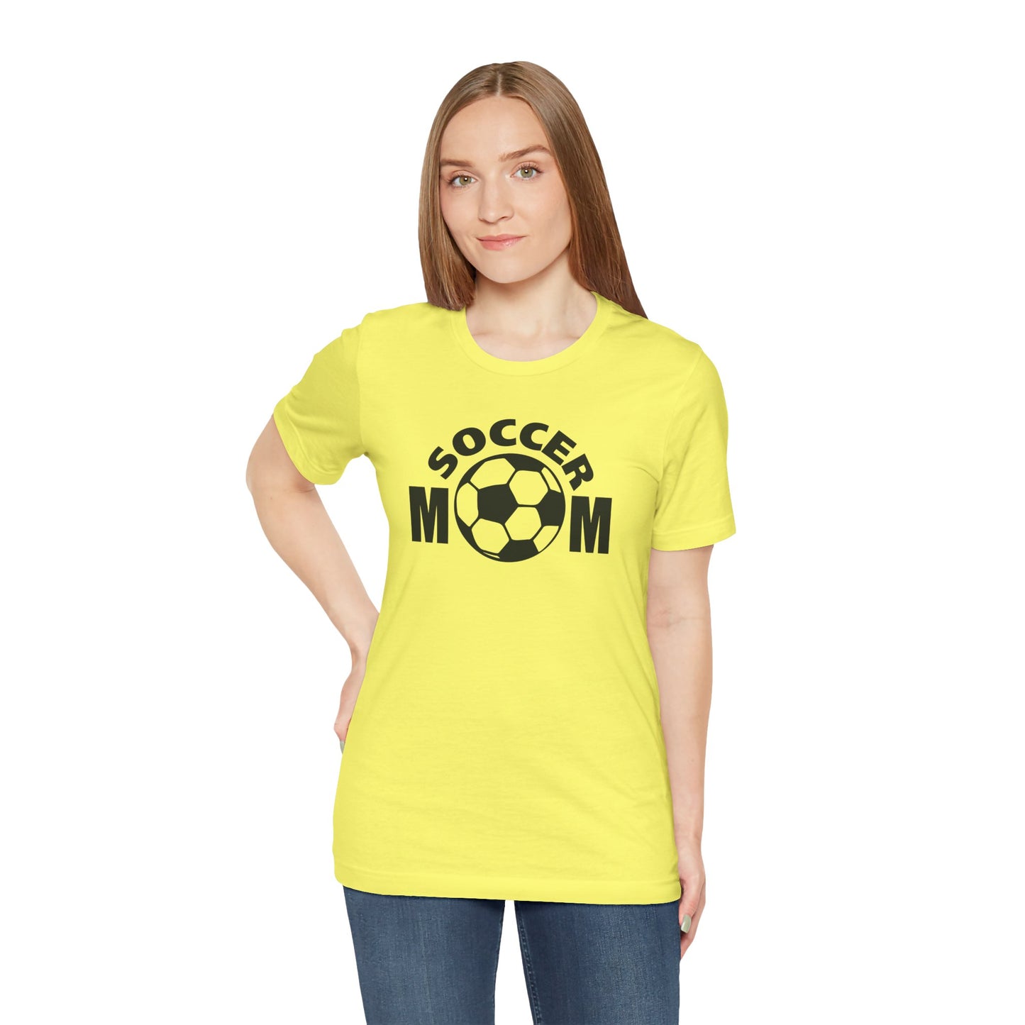 Soccer Mom Jersey Tee – Perfect Gift for Sports Enthusiasts