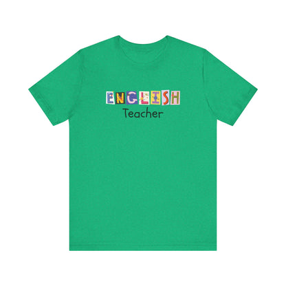 Fun English Teacher T-Shirt - Perfect Gift for Educators