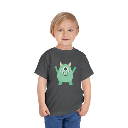 Cute Monster Toddler Tee – Fun Short Sleeve Shirt for Kids
