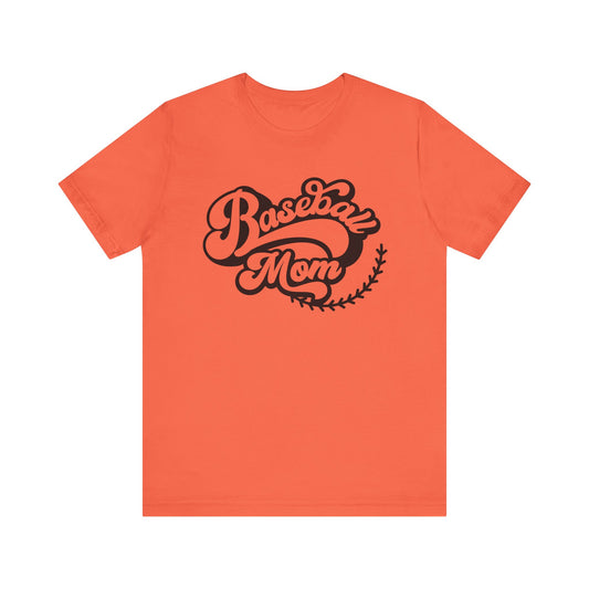 Baseball Mom Jersey Tee - Supportive & Stylish Shirt for Sports Moms
