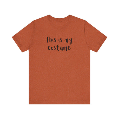 Halloween Costume Tee, Funny Halloween Shirt, Short Sleeve Tee, Spooky Season Apparel, Casual Costume Top, Festive Gift Idea