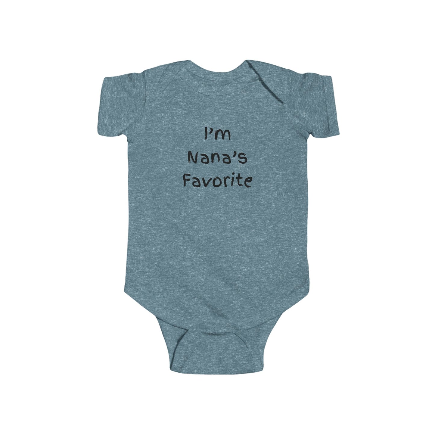 Cute Baby Bodysuit - "I'm Nana's Favorite"